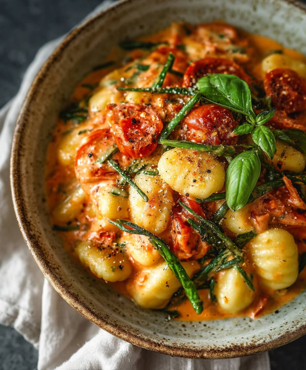 Vegane Gnocchi Pfanne Kokosmilch