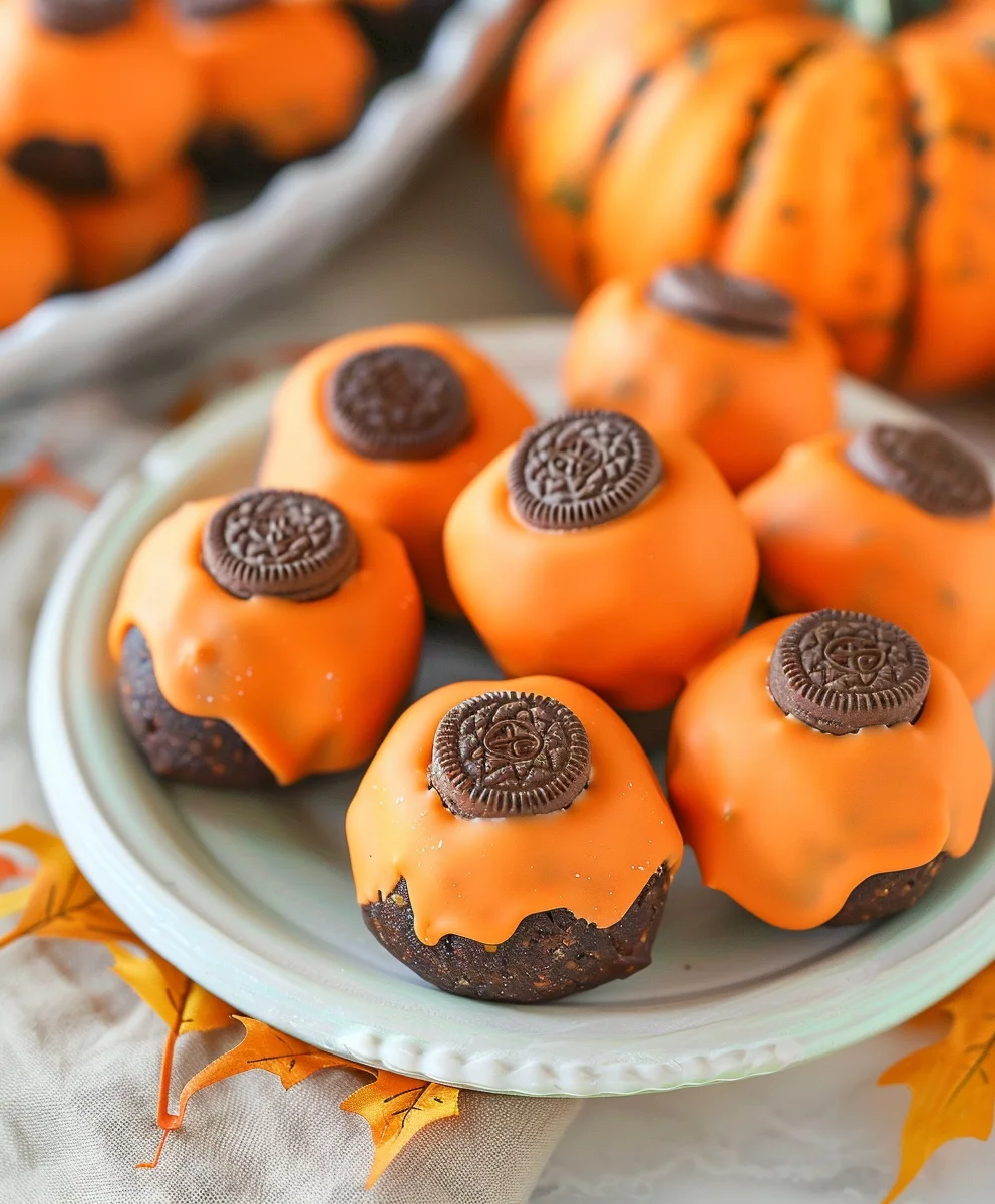 Rezept: Unwiderstehliche Pumpkin Oreo Balls einfach zaubern