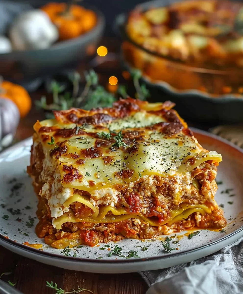 Kürbis Lasagne Rezept: Herbstlicher Genuss, leicht gemacht!
