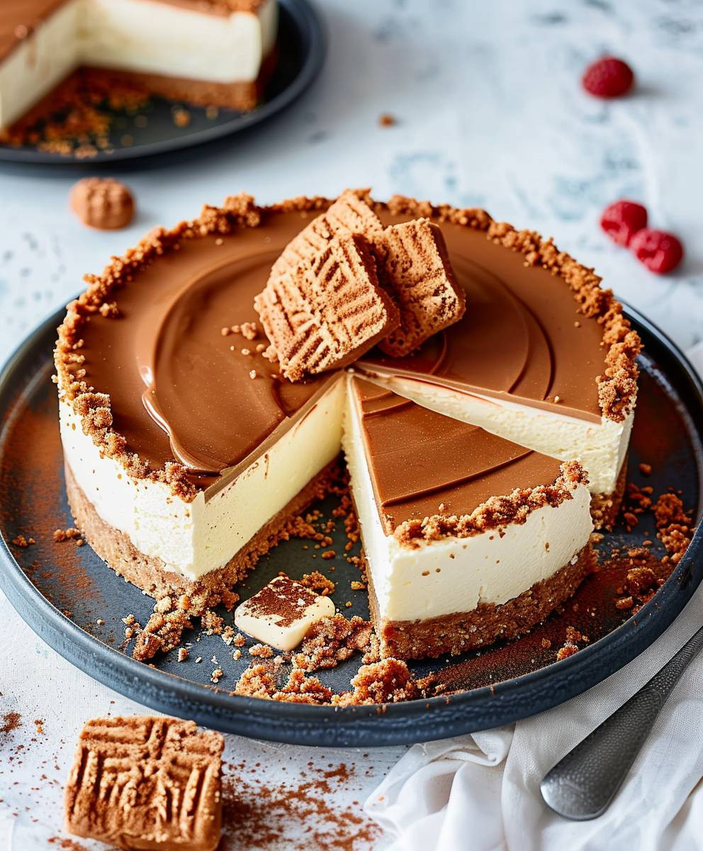 Lotus Cheesecake ohne Backen