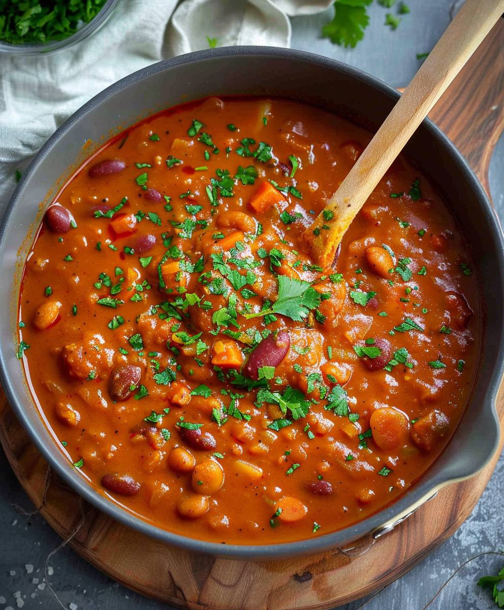 Veganes Bohnen Curry