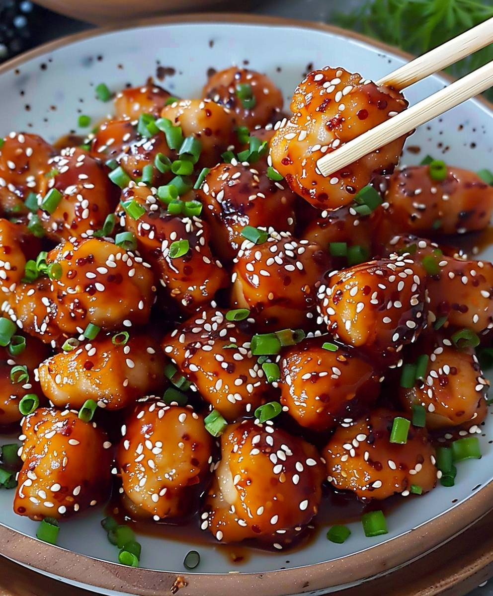 Honig Sesam Hähnchen schnell