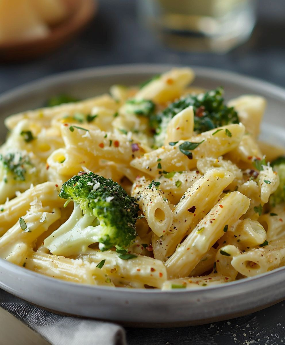 Brokkoli Pasta Sahnesoße