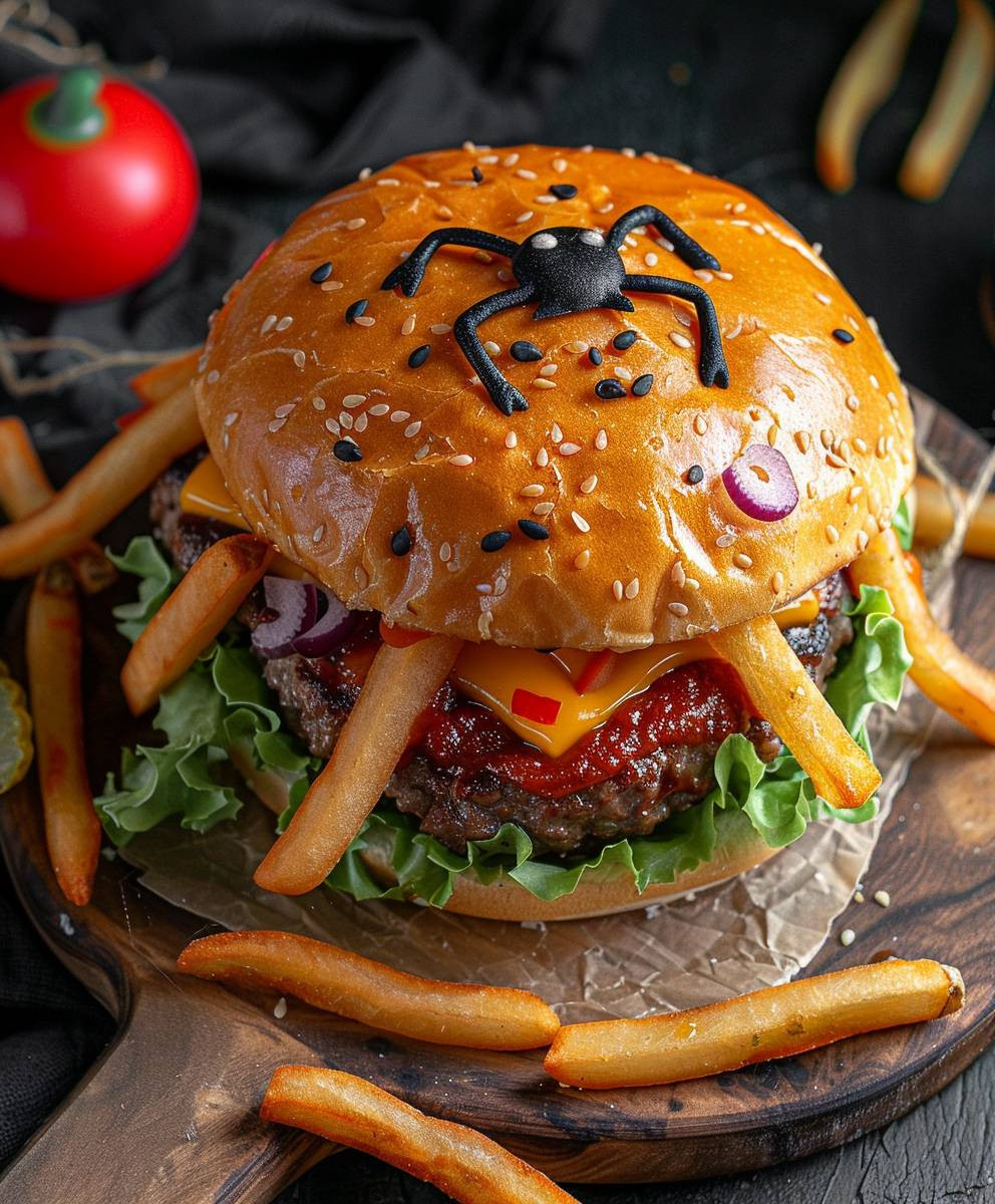 Halloween Burger Ideen