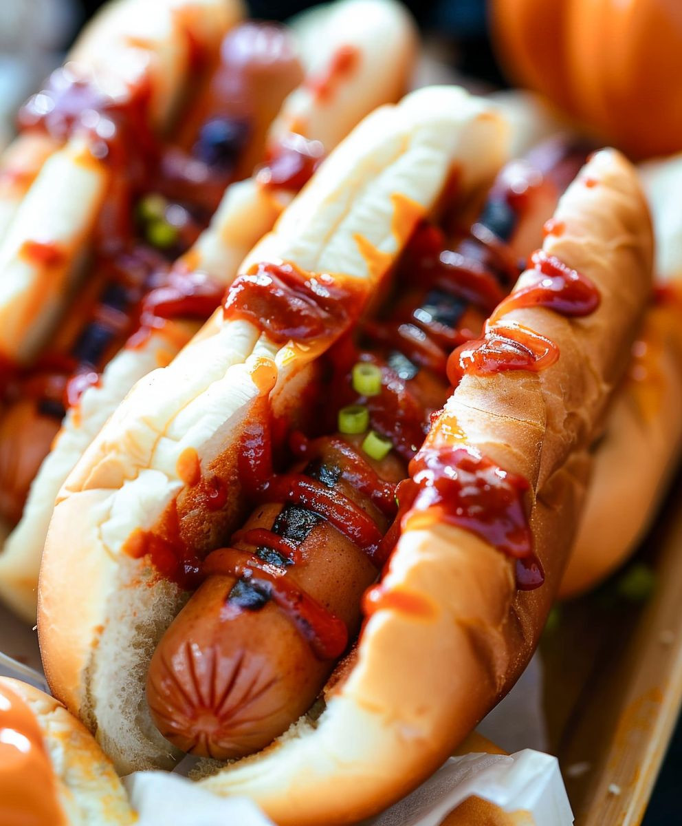 Halloween Hot Dogs
