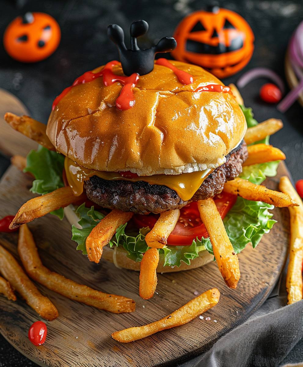 Halloween Burger Ideen