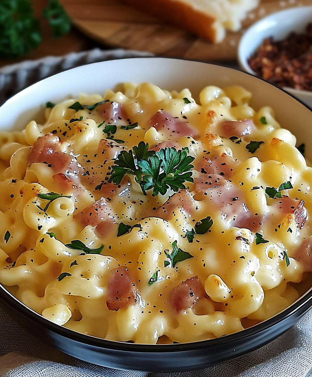 Käse Schinken Spätzle