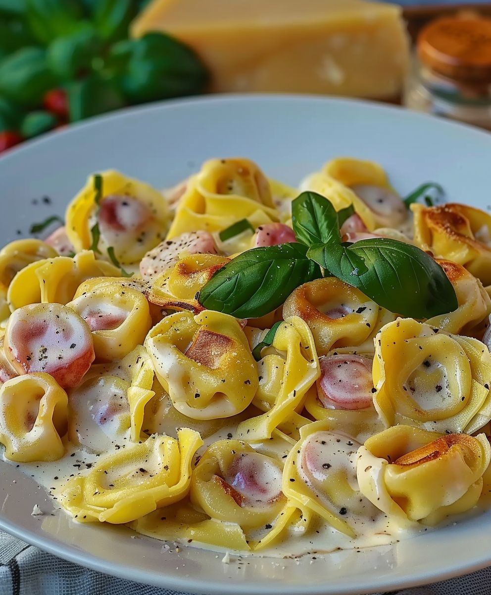 Tortellini alla Panna Soße
