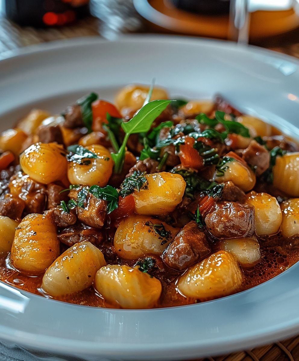 Gnocchi Gulasch einfach kochen