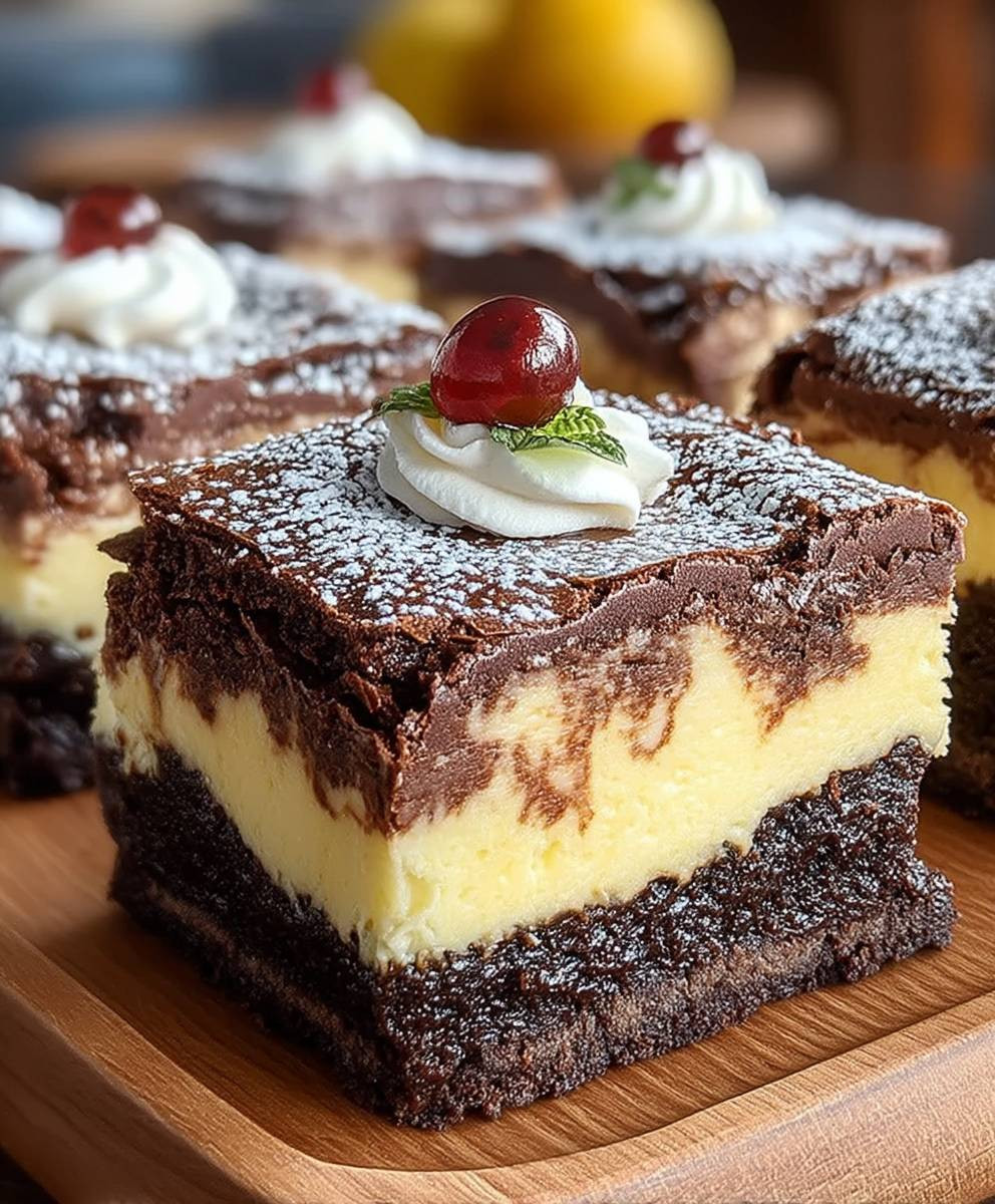 Cheesecake Brownies einfach backen