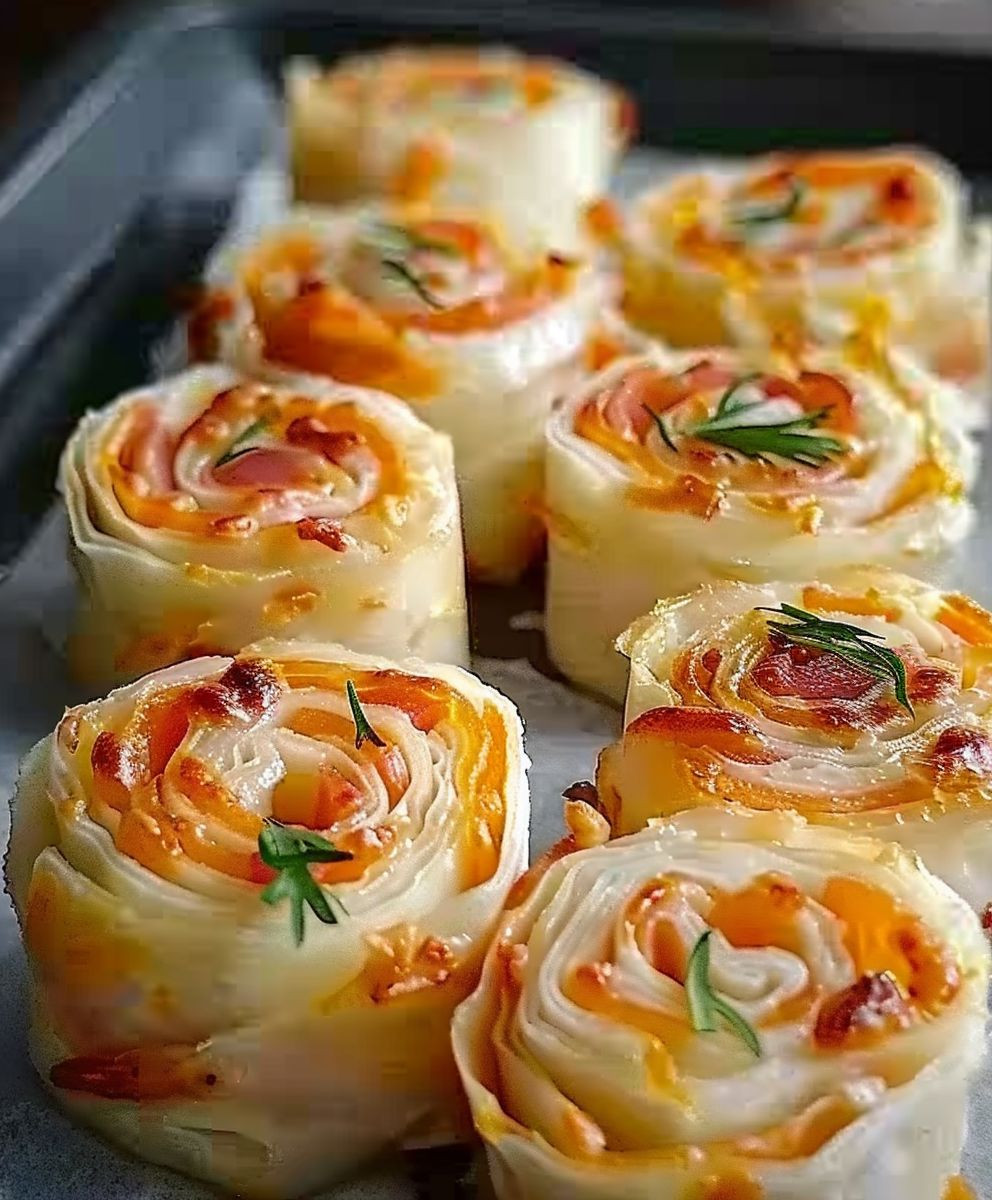 Frischkäse Roll Ups