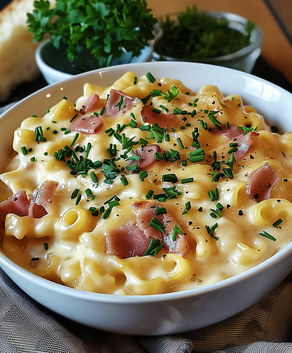 Käse Schinken Spätzle selber machen