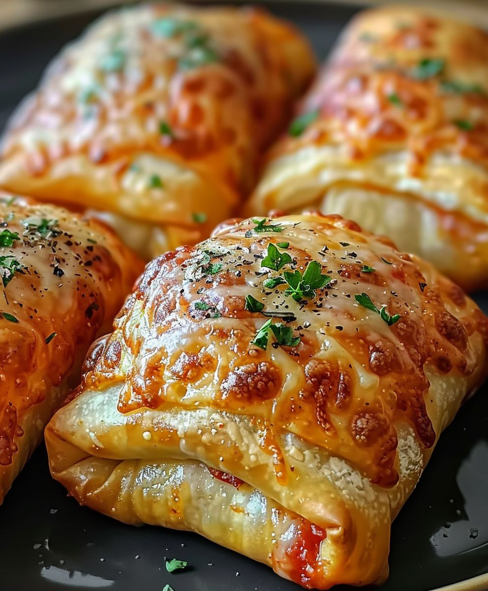 Air Fryer Pizza Brötchen