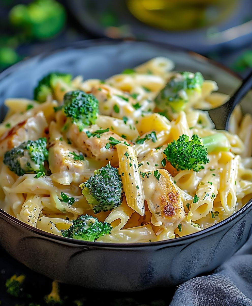 Hähnchen Brokkoli Pasta