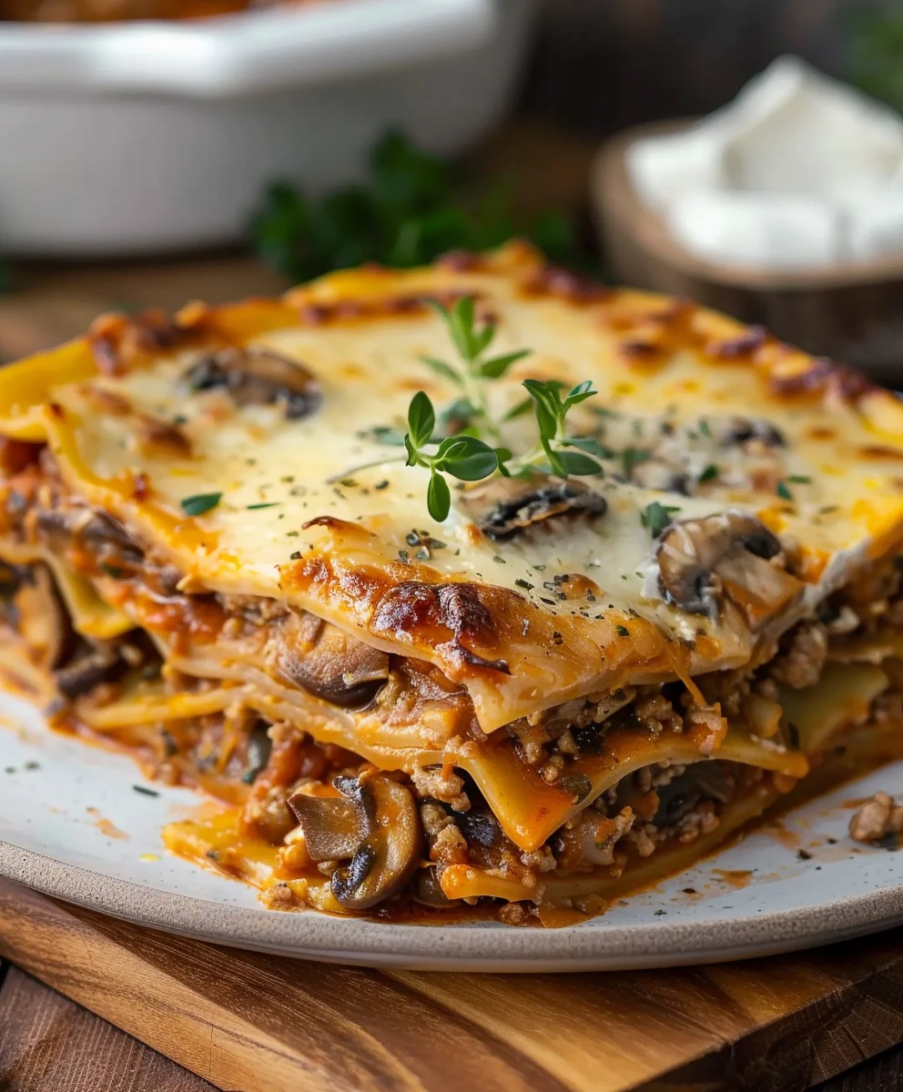 Cremige Kurbis Pilz Lasagne – Dein neues Lieblingsrezept!