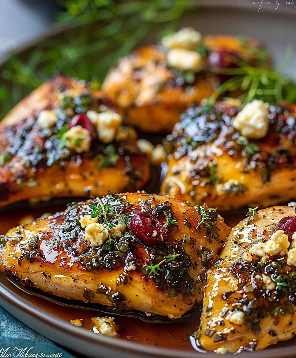 Heißer Honig Feta Hähnchen: Süß-scharfes Traumrezept!