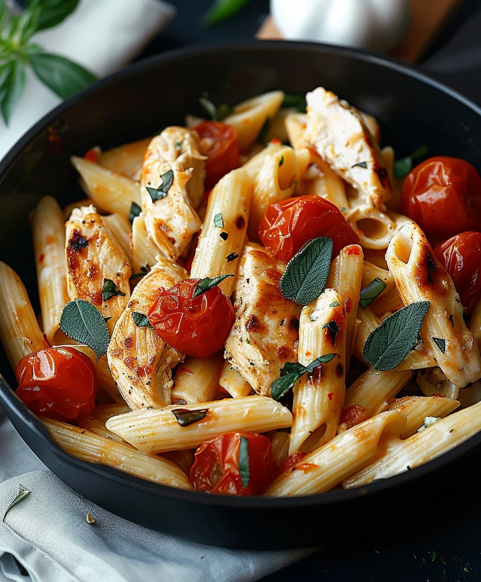Cremige Chicken Mozzarella Pasta – Dein Lieblingsrezept!