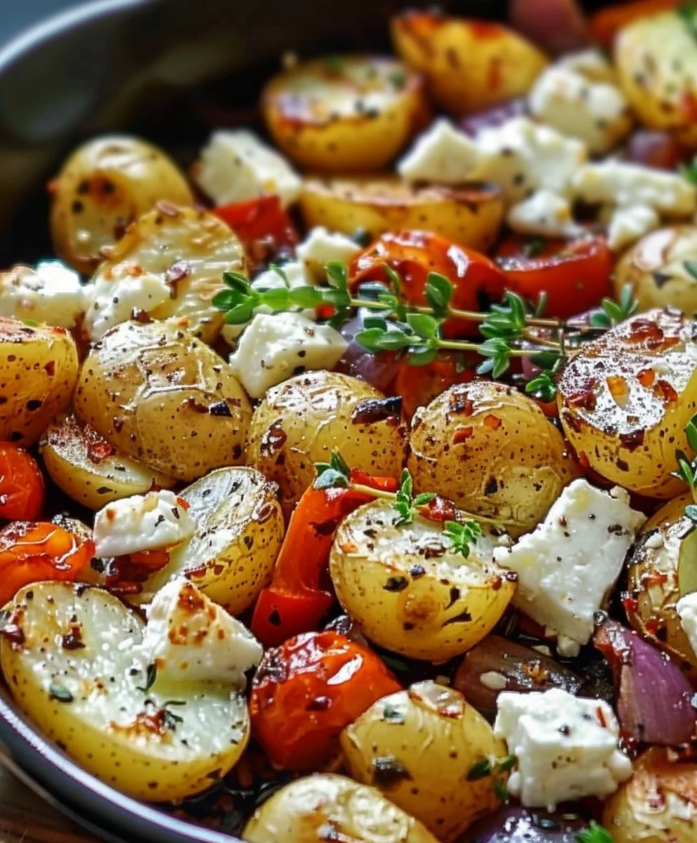 Ultimatives Feta-Kartoffel Ofengemüse Rezept – einfach & lecker!