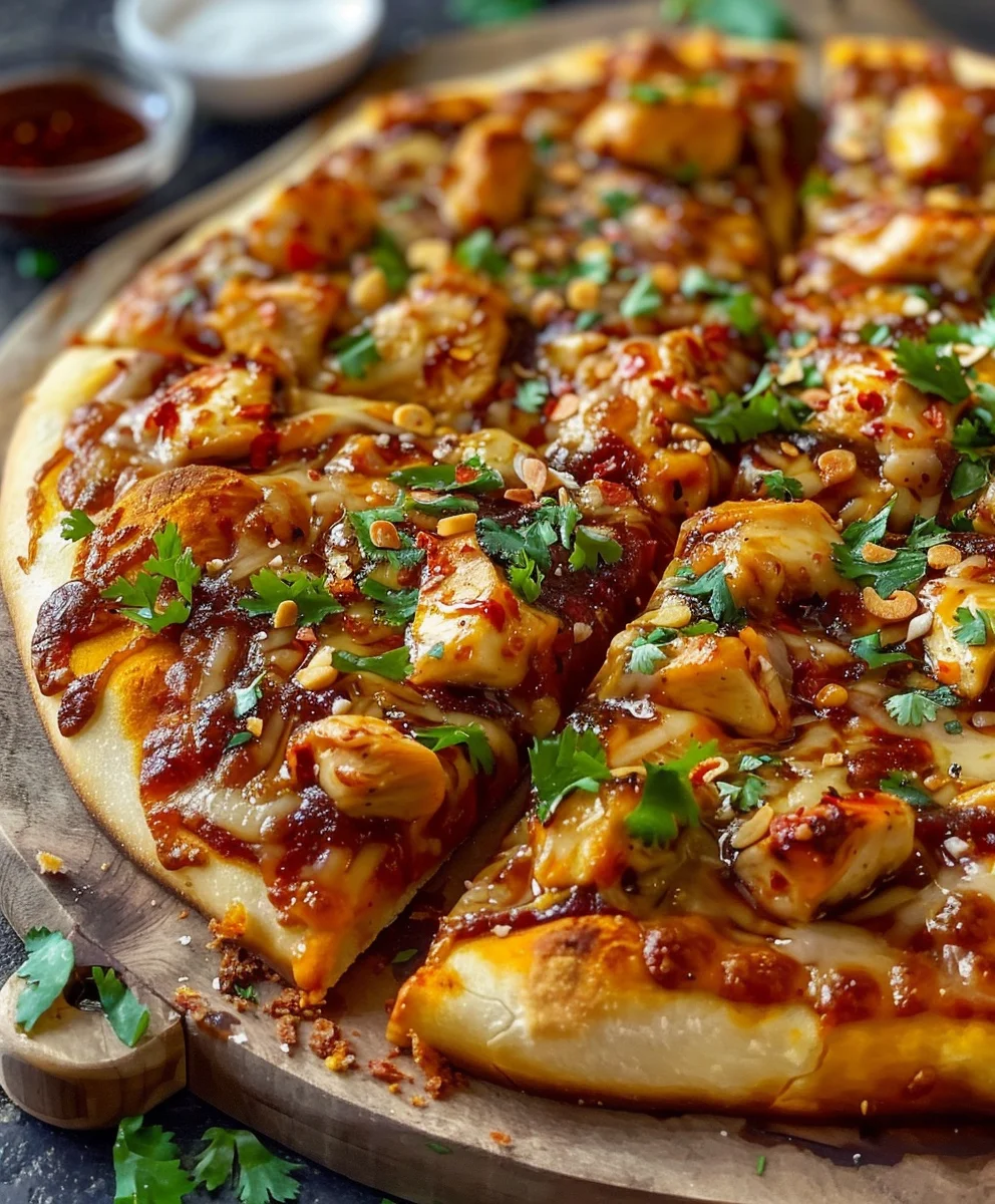 Chili Knoblauch Hähnchen Pizza: Das ultimative Geschmackserlebnis!