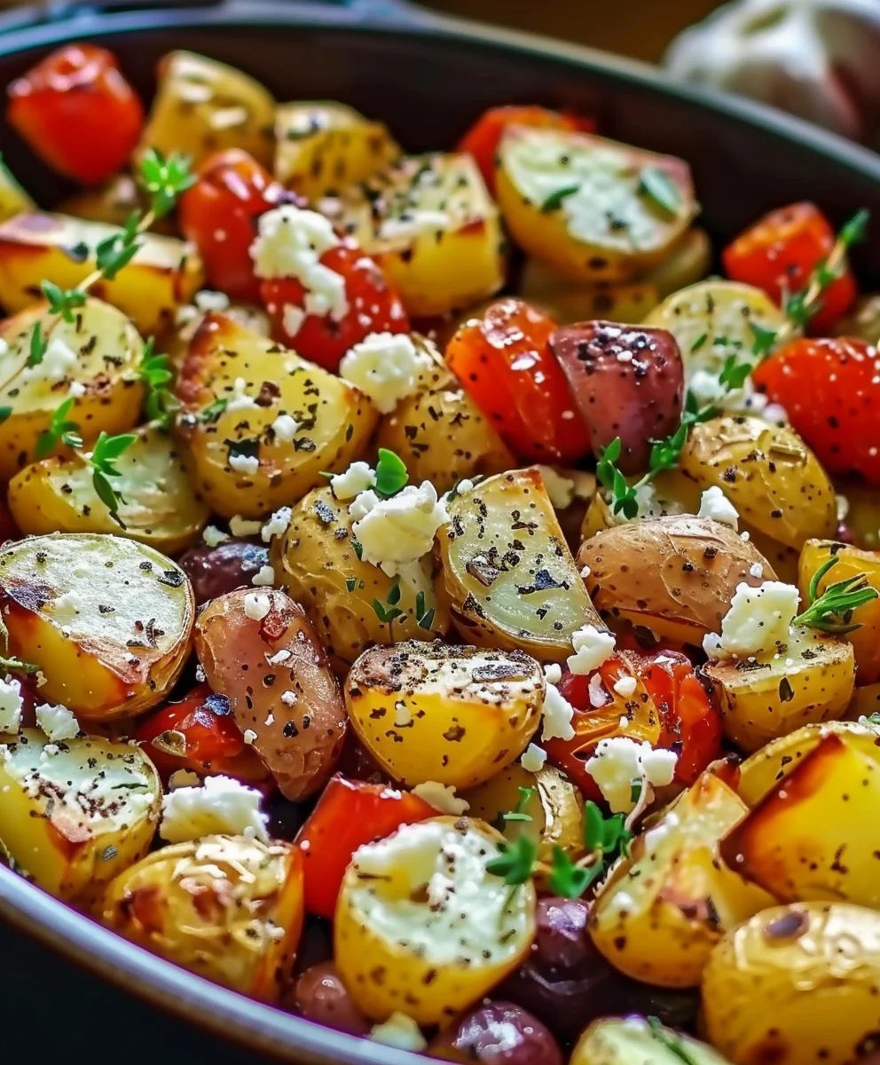 Ultimatives Feta-Kartoffel Ofengemüse Rezept – einfach & lecker!