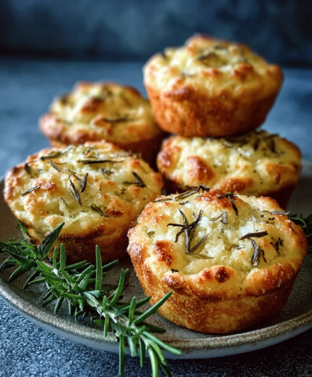 Easy Garlic Rosemary Focaccia Muffins: Your New Favorite!