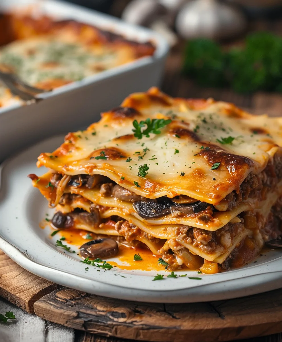 Cremige Kurbis Pilz Lasagne – Dein neues Lieblingsrezept!