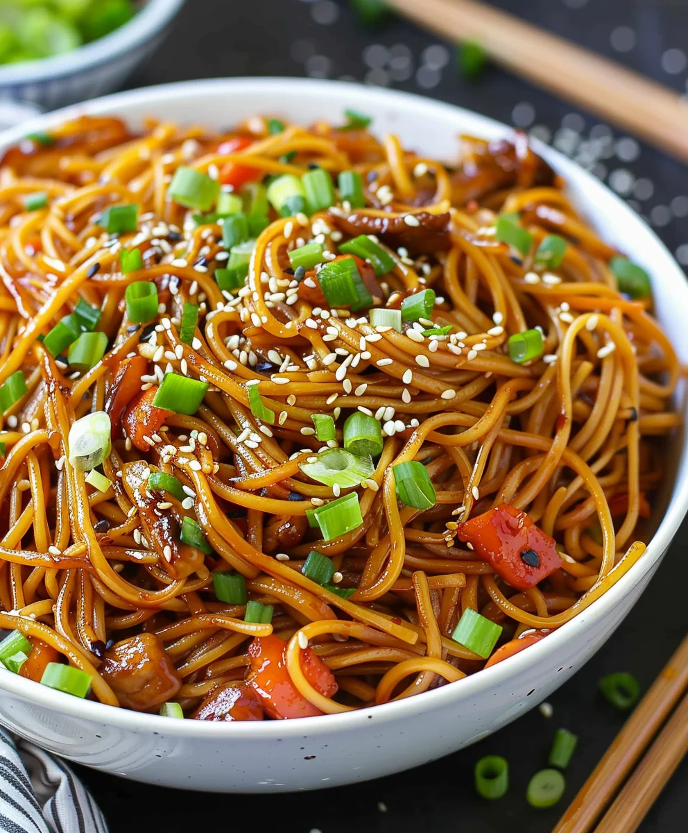 Teriyaki Nudeln: Dein schnelles & leckeres Feierabendessen
