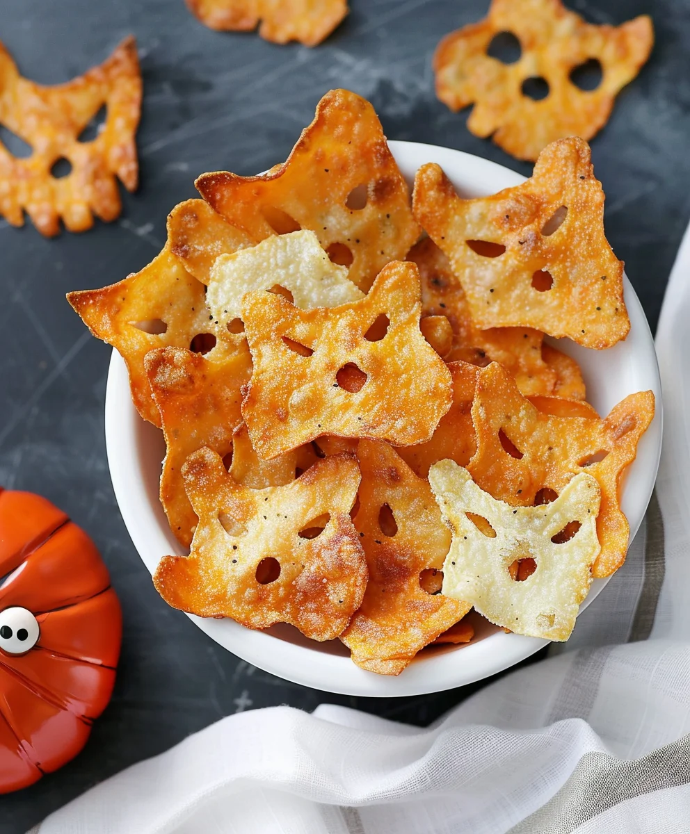 Spooky Baked Halloween Chips – Gruselig leckerer Snack!