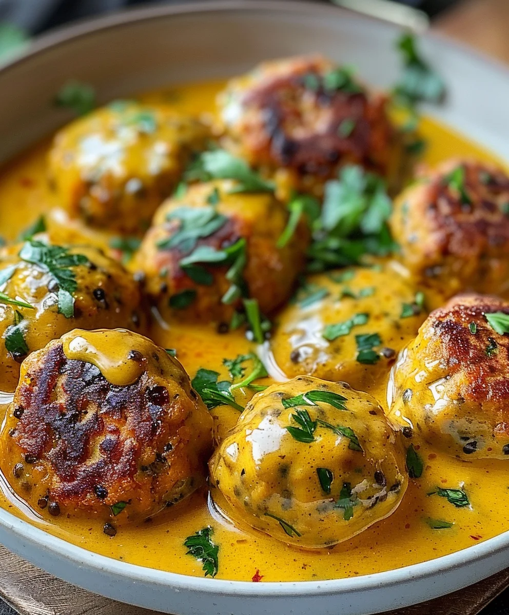 Vegane Linsenknödel in Curry-Sauce: Einfach, schnell, lecker!