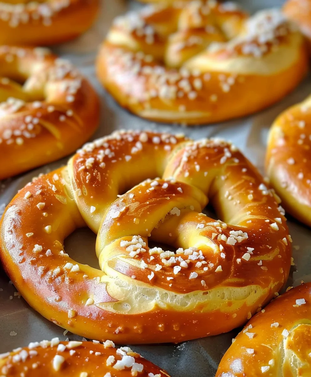 Annies Pretzels Kopie: Das beste weiche Brezel Rezept!