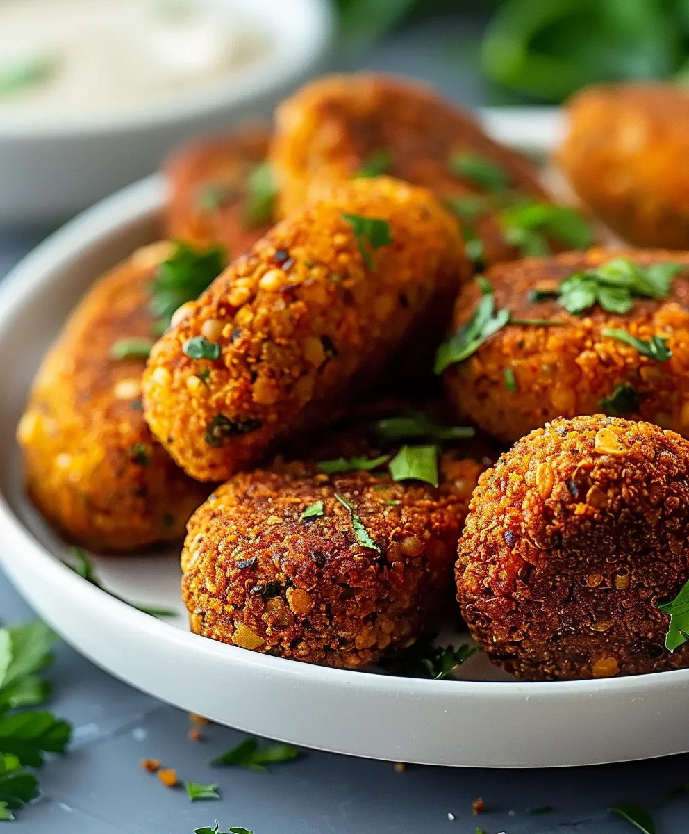Linsenkroketten: Knusprig & Gesund aus der Heißluftfritteuse