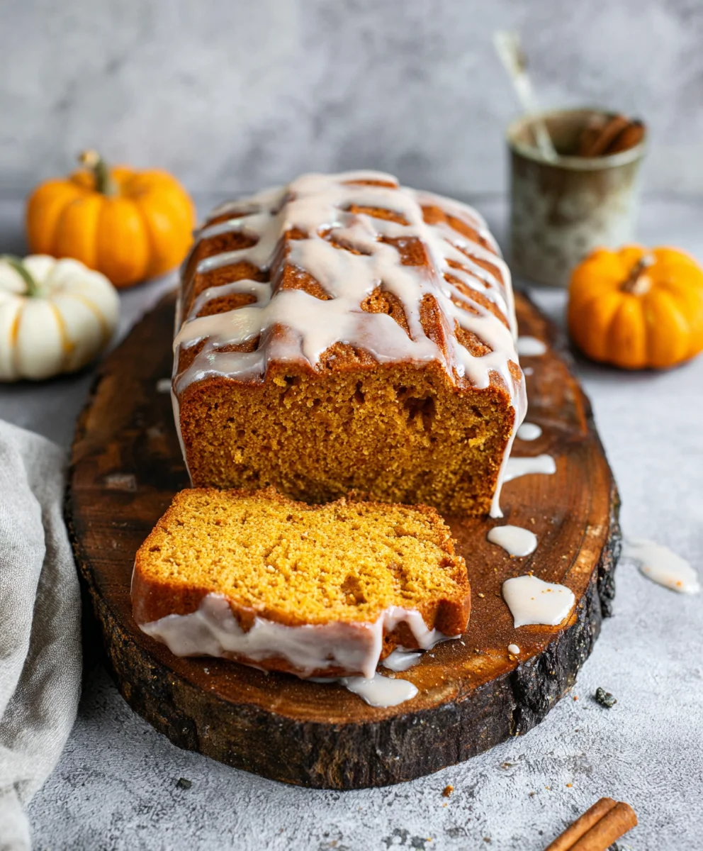 Veganer Kürbiskuchen mit Zimt-Glasur: Schnell & einfach!