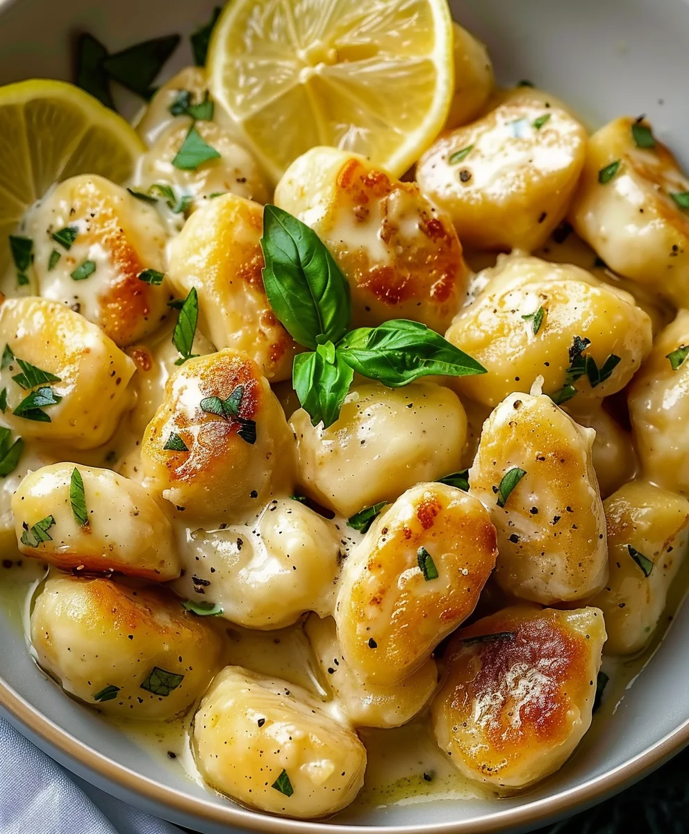 Blitzrezept: Zitronen-Hähnchen Gnocchi – unwiderstehlich!
