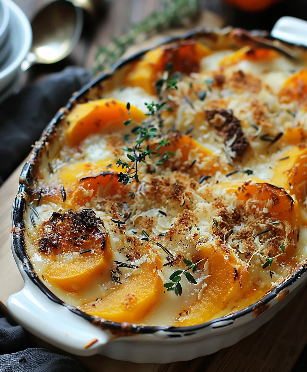 Köstliches Butternusskuerbis Gratin Rezept – Jetzt probieren!