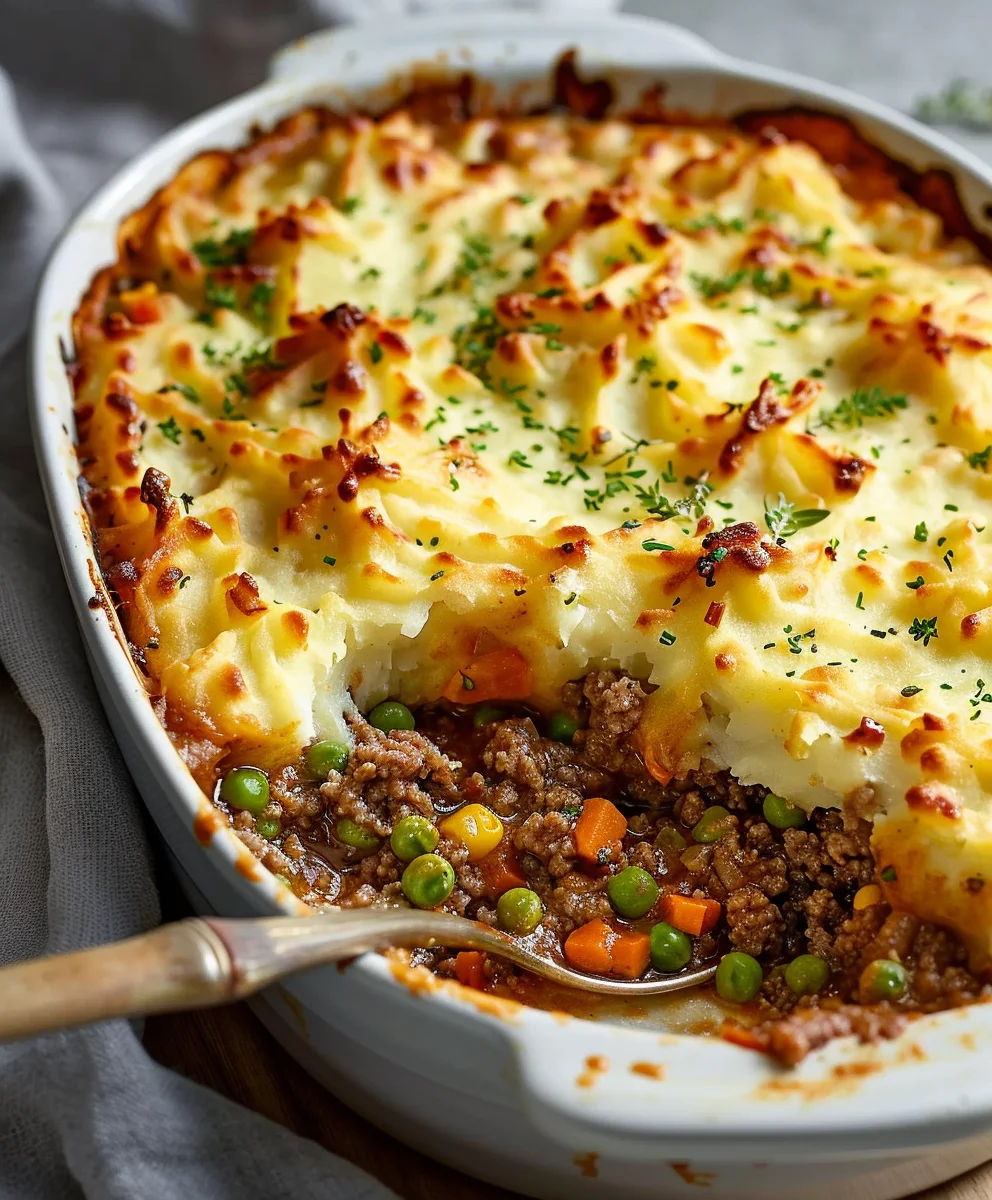 Britischer Hackfleisch Auflauf Rezept – Herzhaft & Lecker