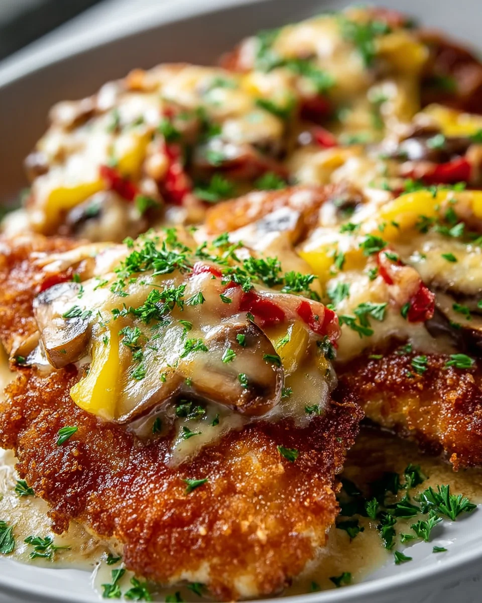 Überbackene Partyschnitzel: Einfaches Blech-Rezept für deine Party!