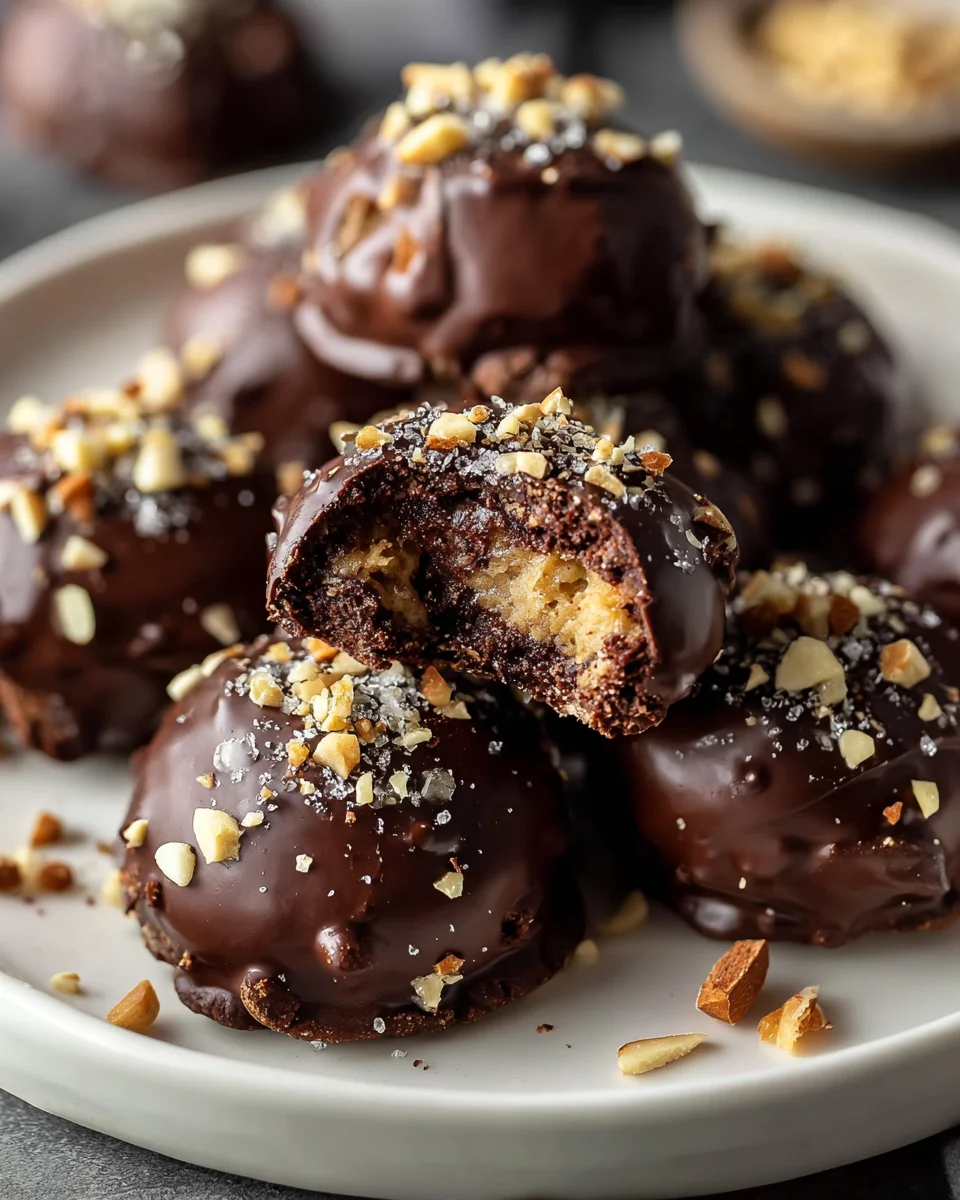 Rocher Plätzchen Rezept: Cremige Nougat-Schoko Weihnachtskekse