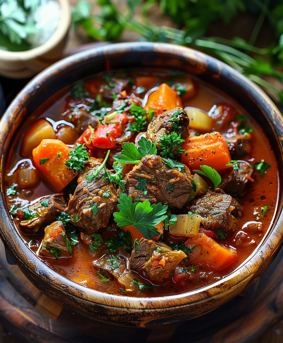 Marokkanischer Rindereintopf: Aromatisch, zart & einfach lecker