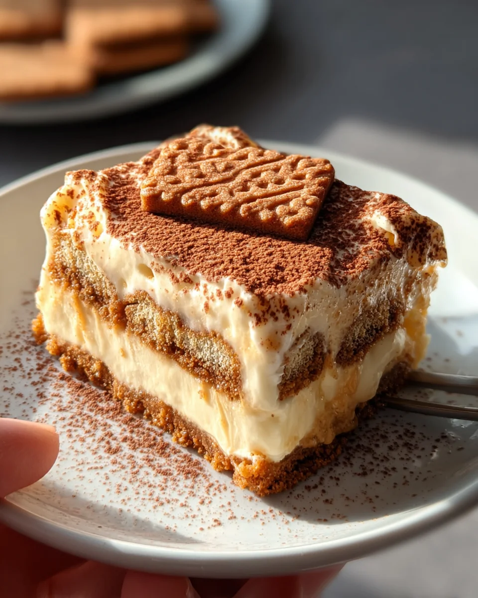 Cremiges Biscoff Spekulatius Tiramisu: Einfach himmlisch!