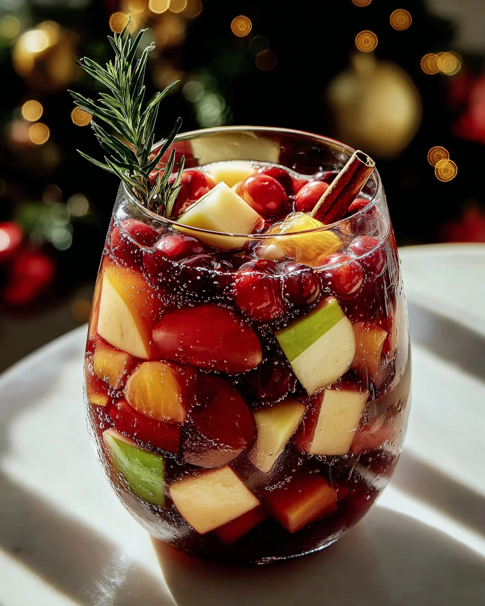 Alkoholfreier Weihnachtssangria: Dein festliches Rezept!