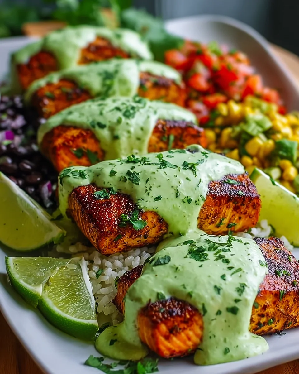 Cajun Lachs mit Avocado & Limette: Schnelles, gesundes Rezept!