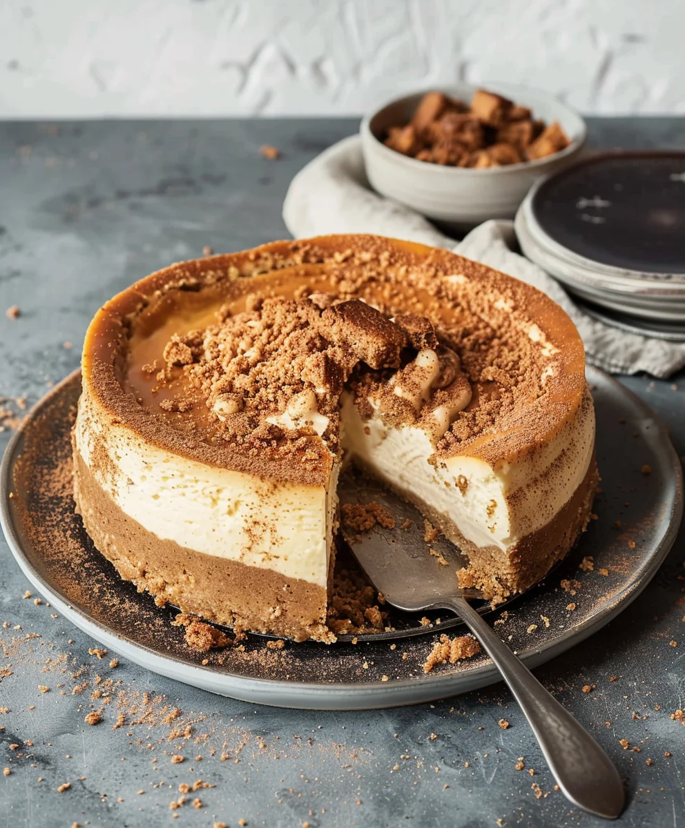 Spekulatius Käsekuchen: Cremig, würzig, unwiderstehlich!