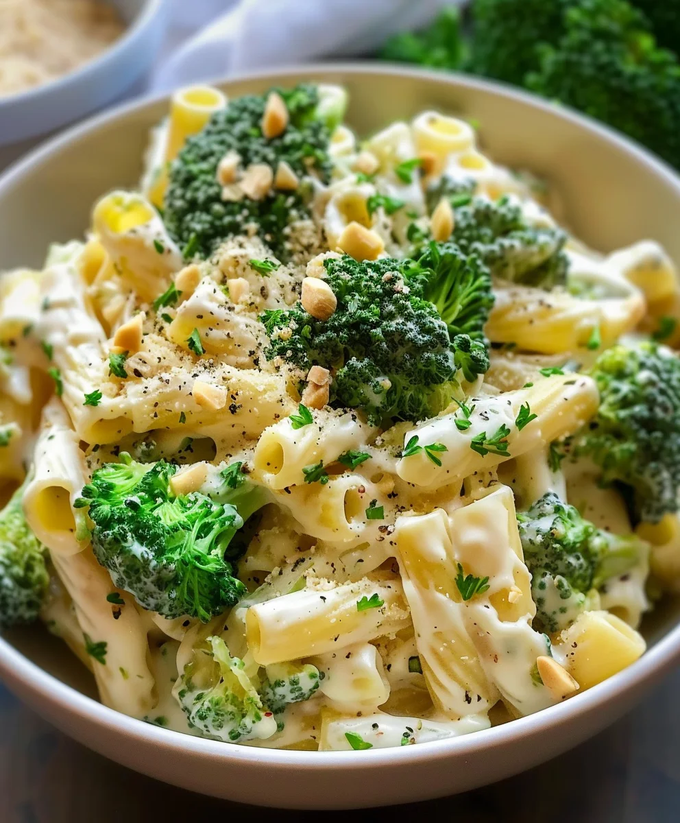 Cremige Vegane Nudeln Mit Brokkoli