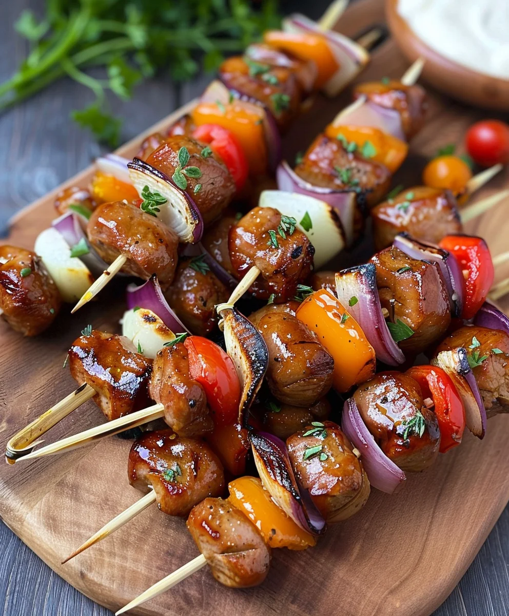 Bayrische Laugenspiesse: Herzhaft, saftig & einfach lecker!