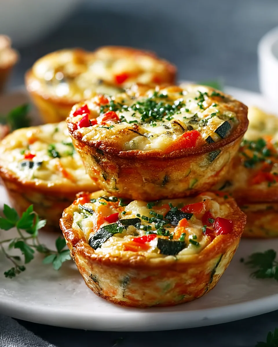 Mini Quiches mit Gemüse – Klein, lecker & schnell gemacht!