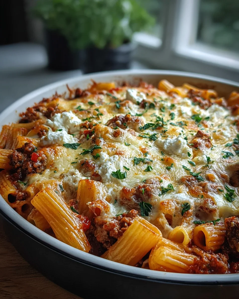 Nudelauflauf Feta Hackfleisch: Einfaches Geniesser-Rezept