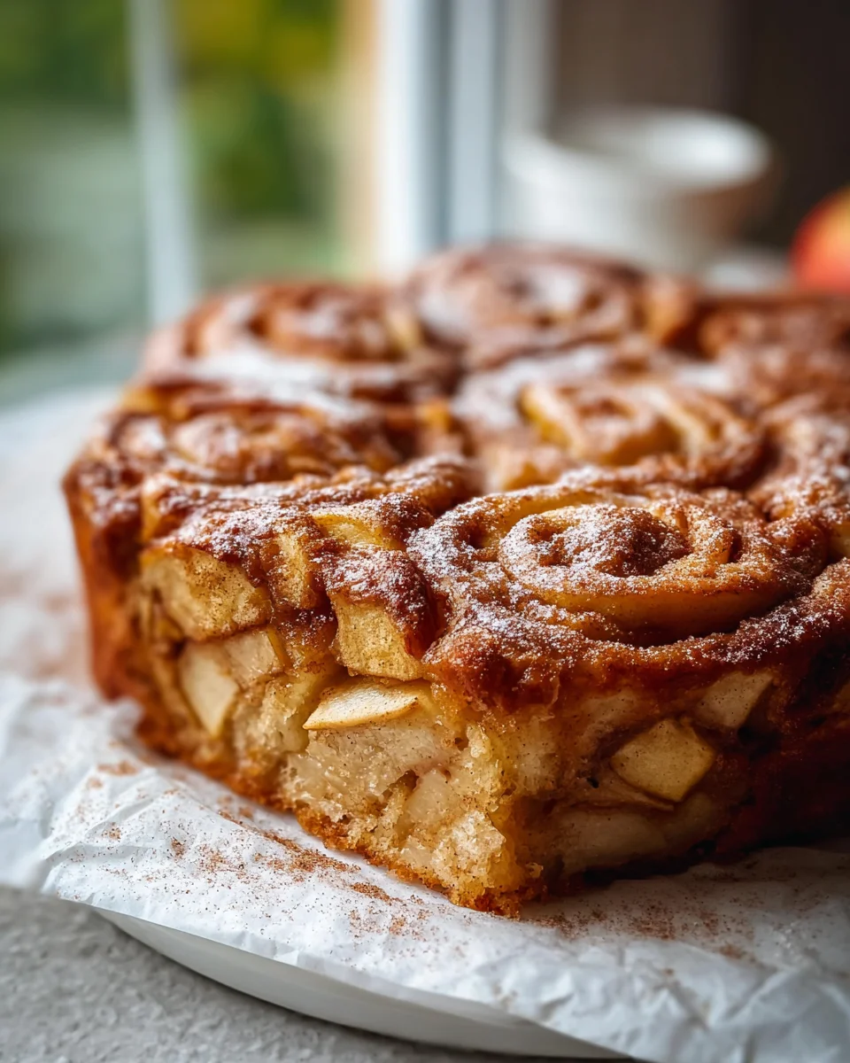 Zimtschnecken Apfelkuchen: Süße Perfektion einfach gemacht!
