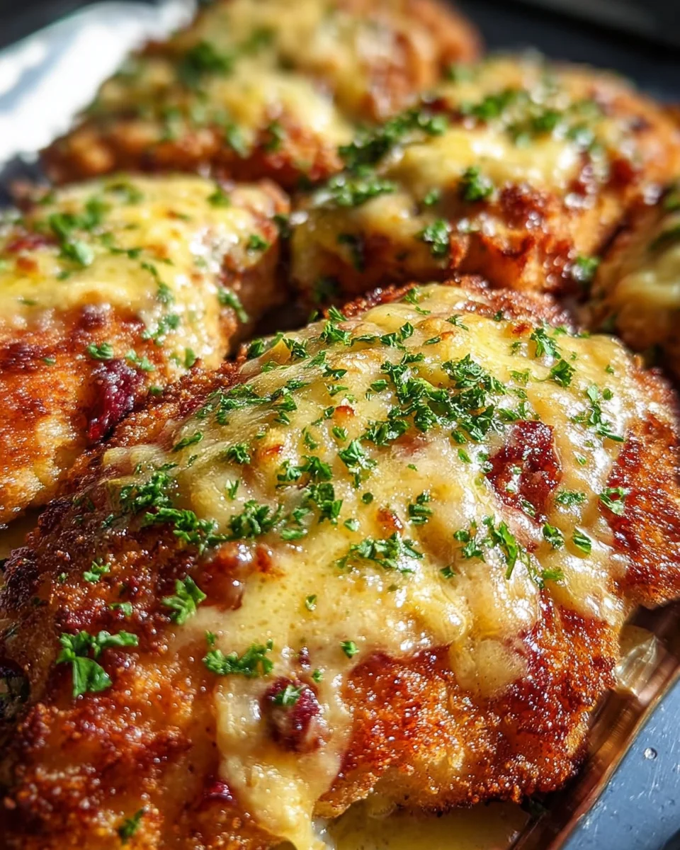 Überbackene Rinder-Partyschnitzel Blech: Dein Partyhit!