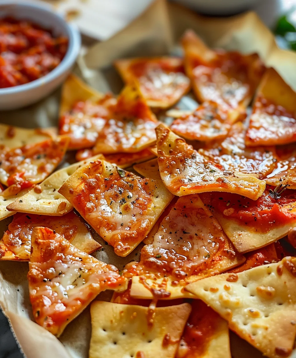 Crispy Pizza Chips: Dein Lieblingsrezept für knusprigen Genuss!