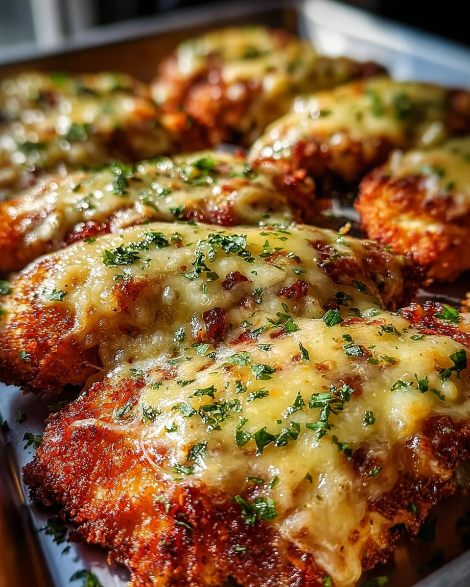 Überbackene Rinder-Partyschnitzel Blech: Dein Partyhit!